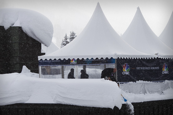 Wirtschaftsforum in Davos eröffnet